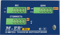 Пленочная панель передняя 223 АС LCD в Комсомольске-на-Амуре