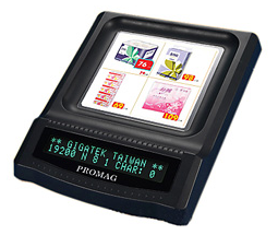 Настольный вакуум-флуоресцентный (VFD) Дисплей покупателя с монетницей DSP802U в Комсомольске-на-Амуре